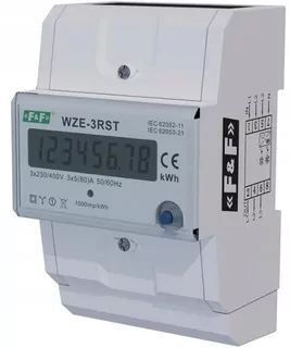 F&F meter 230 V IP20 80 A